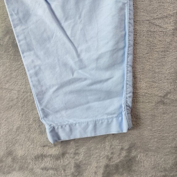 J Crew Mens Blue‎ Oxford Scout Pants 30x30 Slim Fit 100% Cotton Casual Workwear - Picture 4 of 10